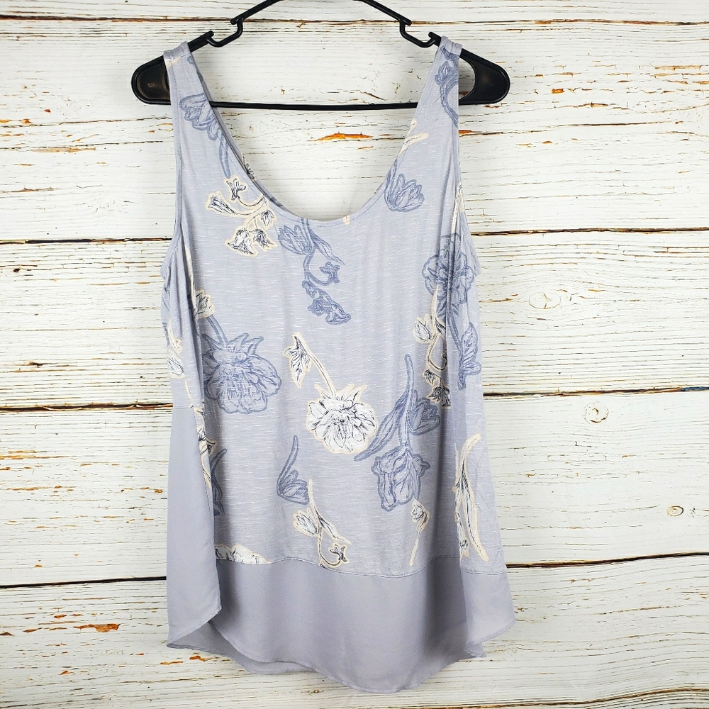 Maurices Floral Print Sleeveless Top